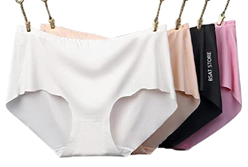 Tummy Control & Hip Lifting Seamless Panties - Multicolor [ Pack Of 4 ]