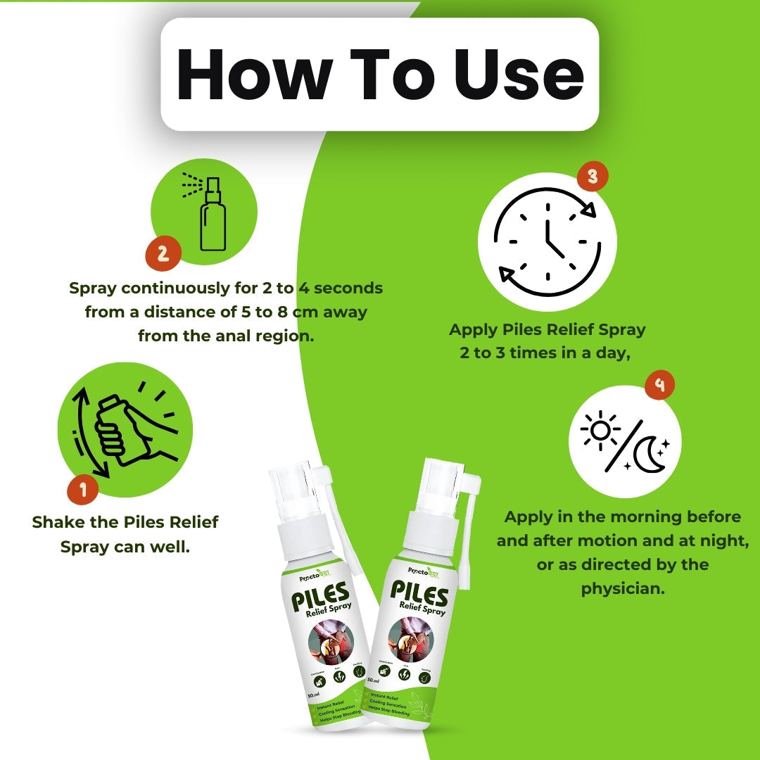 Hemorrhoids Piles Relief Spray 🔥Buy 1 Get 1 Free 🔥