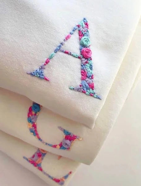 Customised Hand Embroidery T-Shirt(UNISEX)